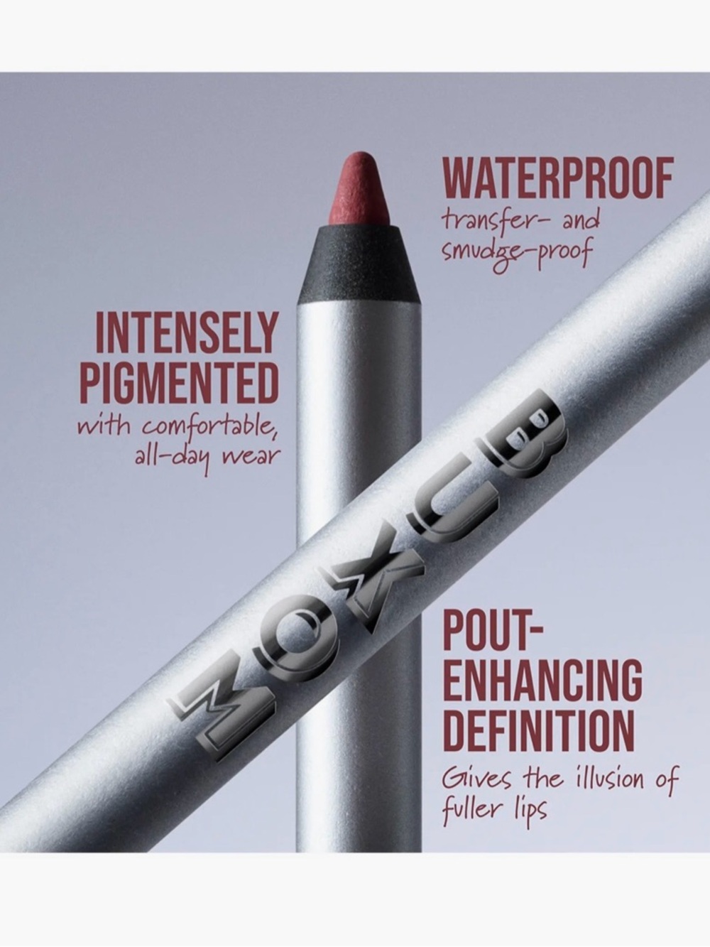 Buxom Power Line Pout Sculpt lip pencil Crayon 1.2g/0.04 Oz FullSize Bare Canvas